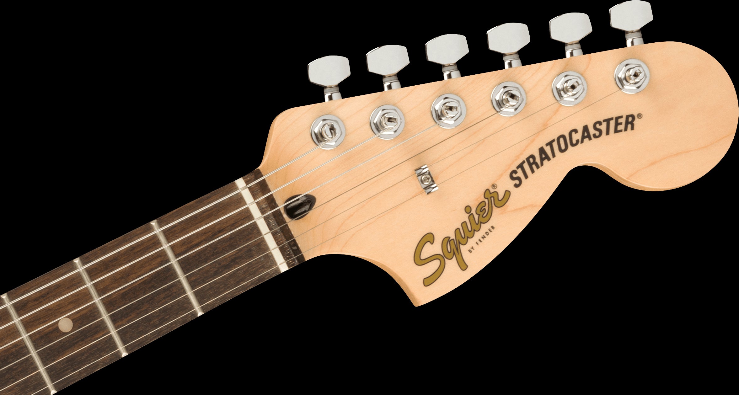 Squier FSR Affinity Strat HSS Lrl FB White Pickguard Natural