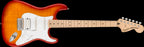 Squier Affinity Series Stratocaster FMT HSS, Maple Fingerboard, White Pickguard, Sienna Sunburst