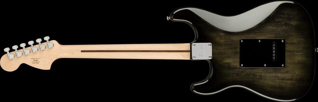 Squier Affinity Series Stratocaster FMT HSS Electric Guitar - Black Burst