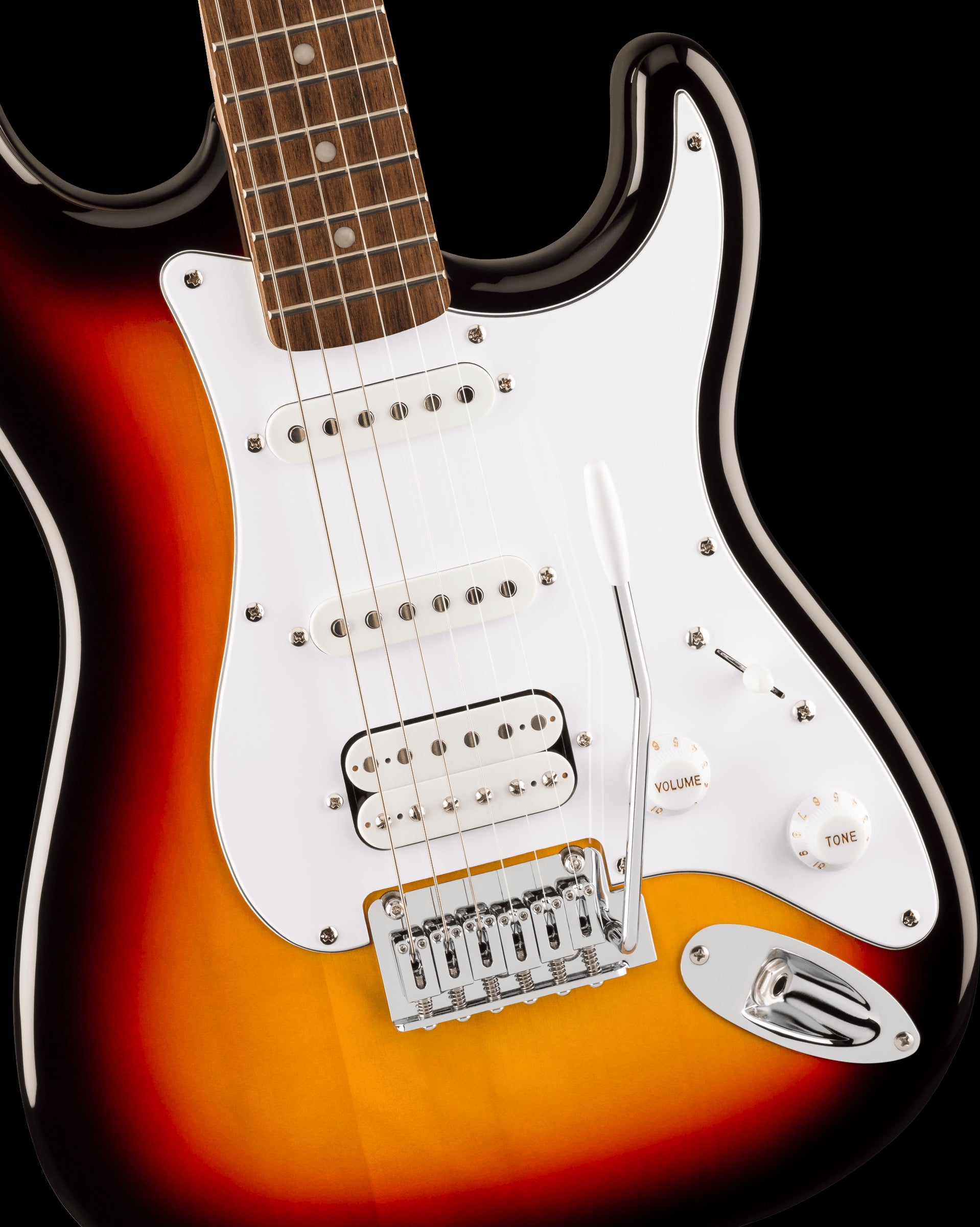 Squier Affinity Stratocaster Electric Guitar Junior HSS w/Laurel Fretboard - 3-Color Sunburst