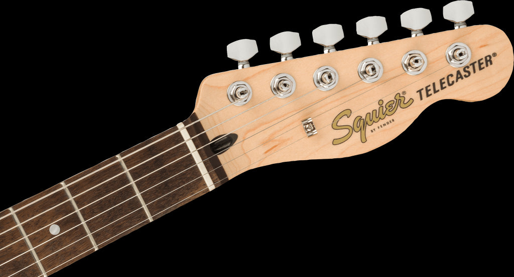 Squier Affinity Series Telecaster, Laurel Fingerboard, White Pickguard, Lake Placid Blue