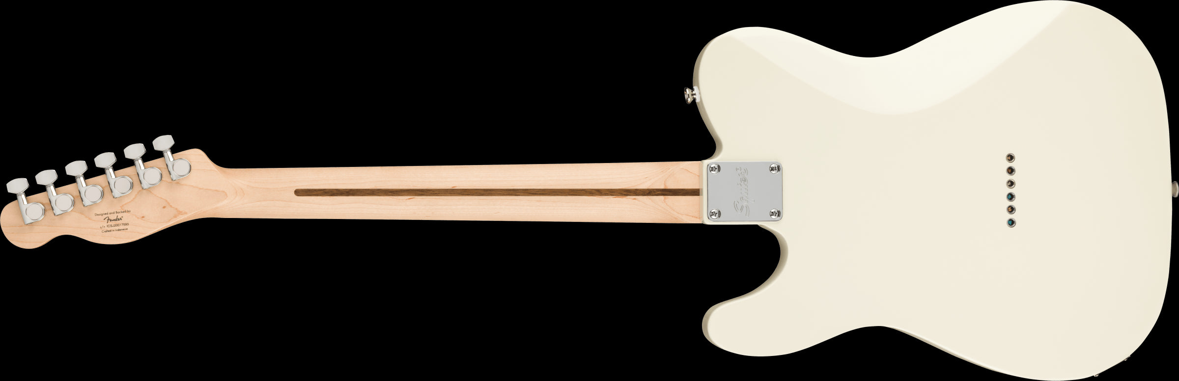 Squier Affinity Series Telecaster Electric Guitar with Laurel Fretboard - Olympic White