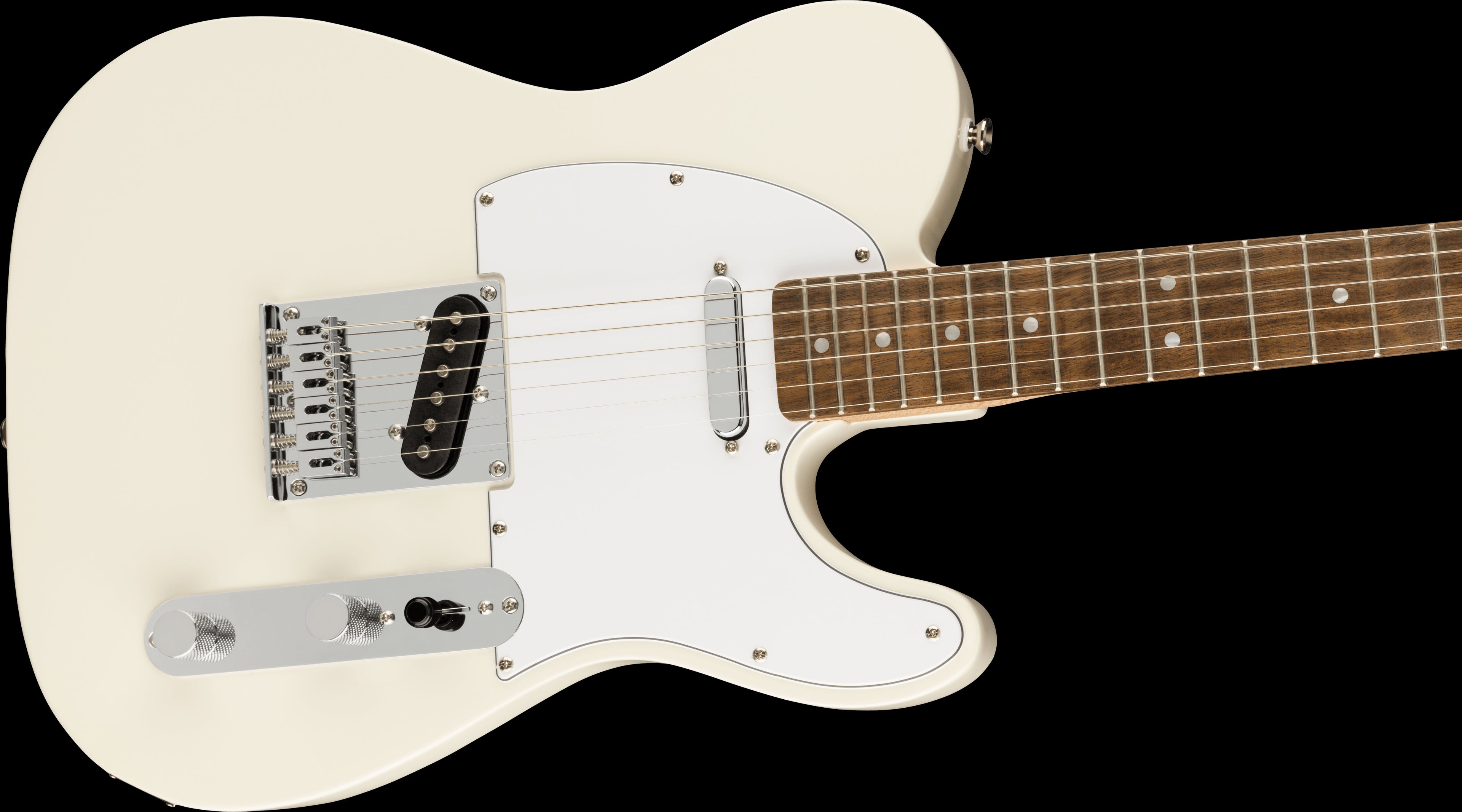 Squier Affinity Series Telecaster Electric Guitar with Laurel Fretboard - Olympic White