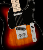 Squier Affinity Series Telecaster, Maple Fingerboard, Black Pickguard, 3-Color Sunburst