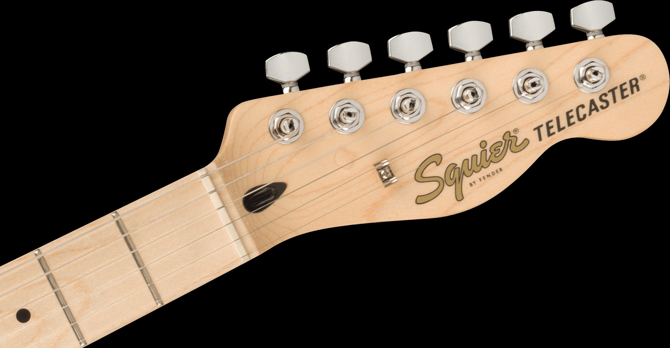Squier Affinity Series Telecaster, Maple Fingerboard, Black Pickguard, 3-Color Sunburst