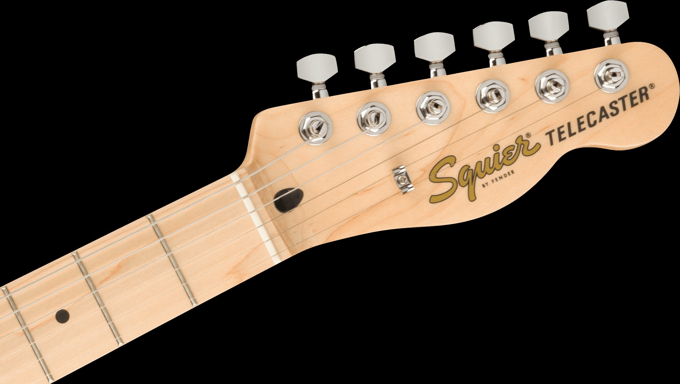Squier FSR Affinity Tele Map FB Black Pickguard Natural
