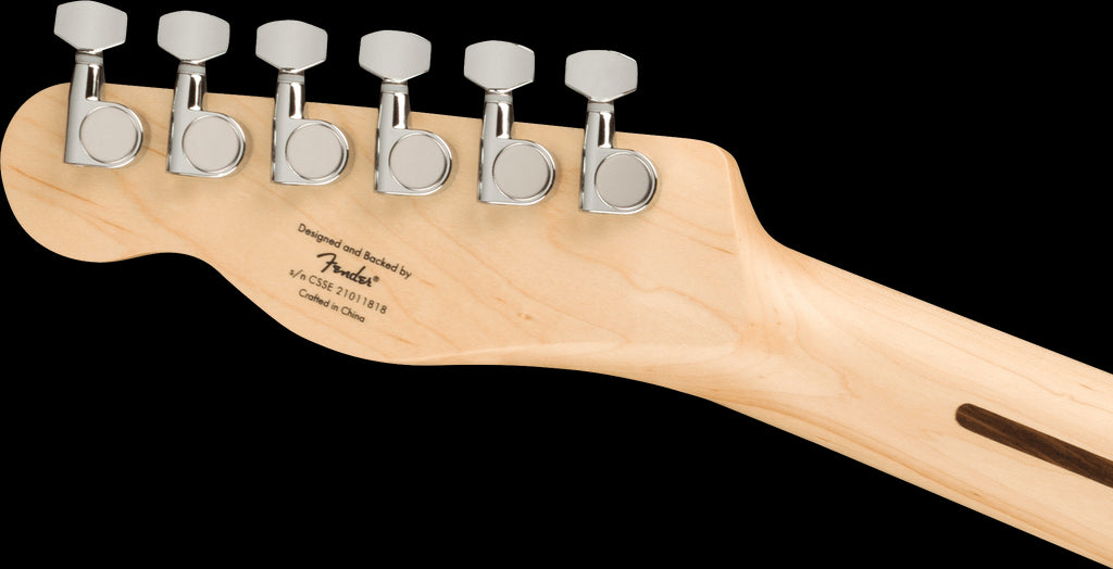 Squier FSR Affinity Tele Map FB Black Pickguard Natural