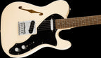 Squier Affinity Telecaster Thinline Electric Guitar with Laurel Fretboard - Olympic White
