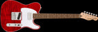 Squier Affinity Telecaster Electric Guitar FMT SH w/Laurel Fretboard - Crimson Red Transparent