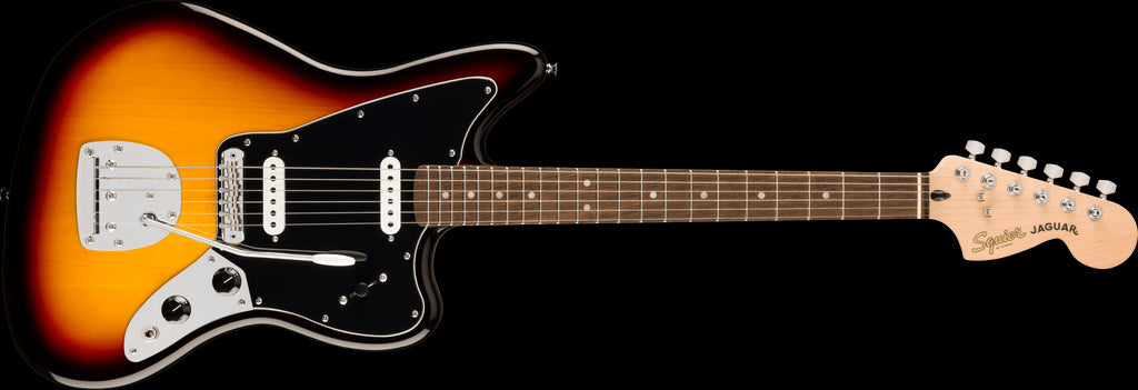 Squier Affinity Jaguar w/Laurel Fretboard - 3-Color Sunburst
