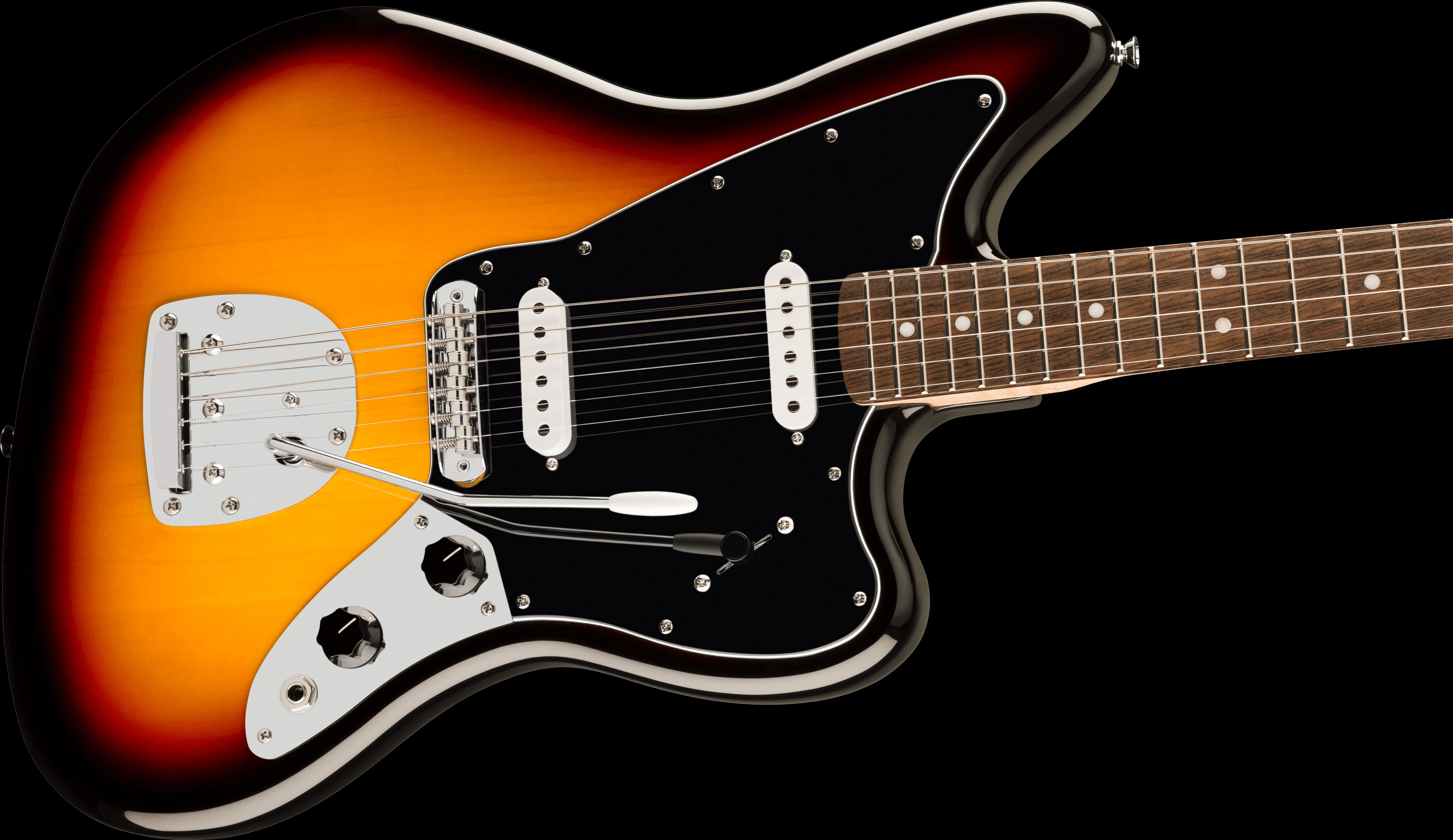 Squier Affinity Jaguar w/Laurel Fretboard - 3-Color Sunburst