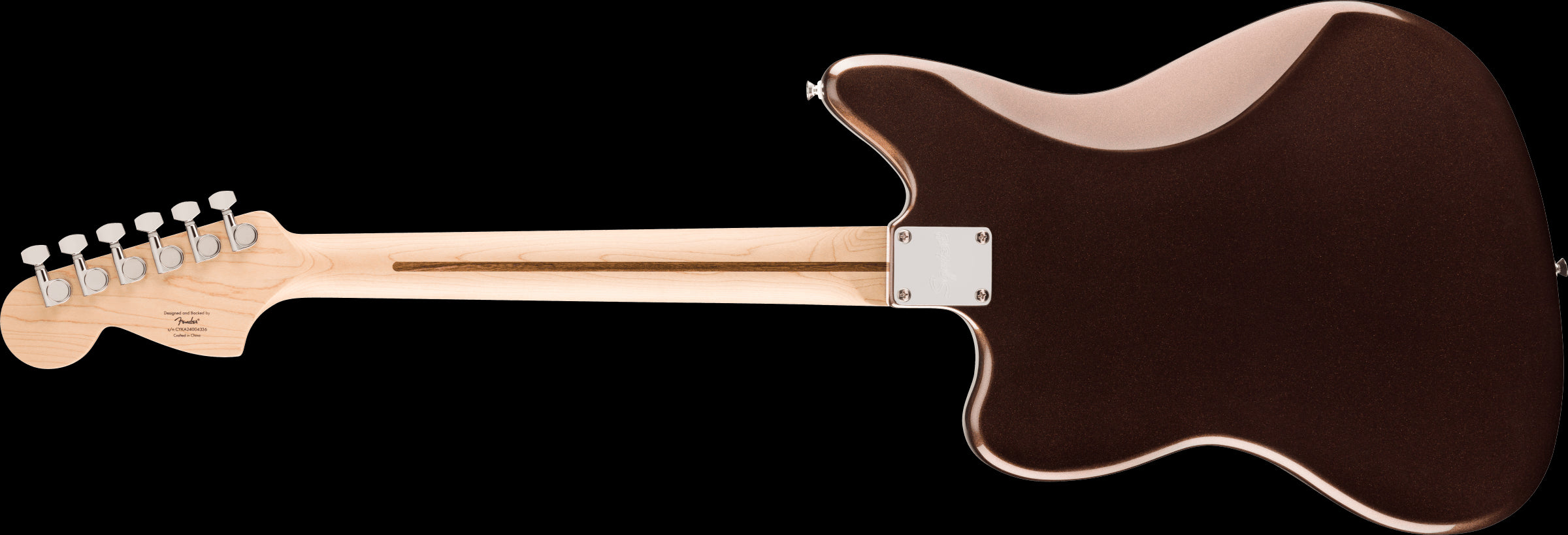 Fender Affinity Series Jaguar with Maple Fingerboard in Mystic Metallic Brown