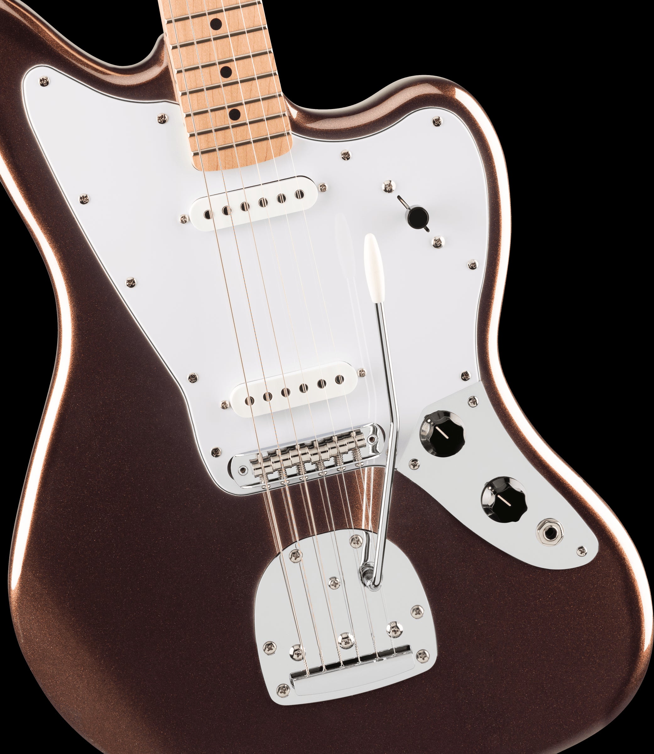 Fender Affinity Series Jaguar with Maple Fingerboard in Mystic Metallic Brown