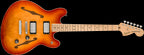 Squier Affinity Starcaster Electric Guitar Deluxe w/Maple Fretboard - Sienna Sunburst