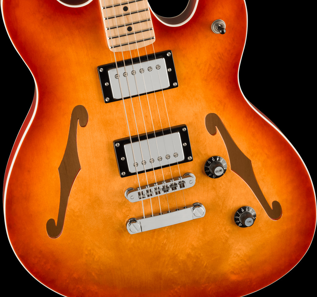 Squier Affinity Starcaster Electric Guitar Deluxe w/Maple Fretboard - Sienna Sunburst