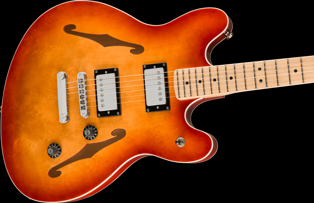 Squier Affinity Starcaster Electric Guitar Deluxe w/Maple Fretboard - Sienna Sunburst