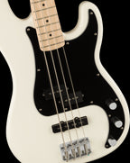 Squier Affinity Series Precision Bass PJ, Maple Fingerboard, Black Pickguard, Olympic White