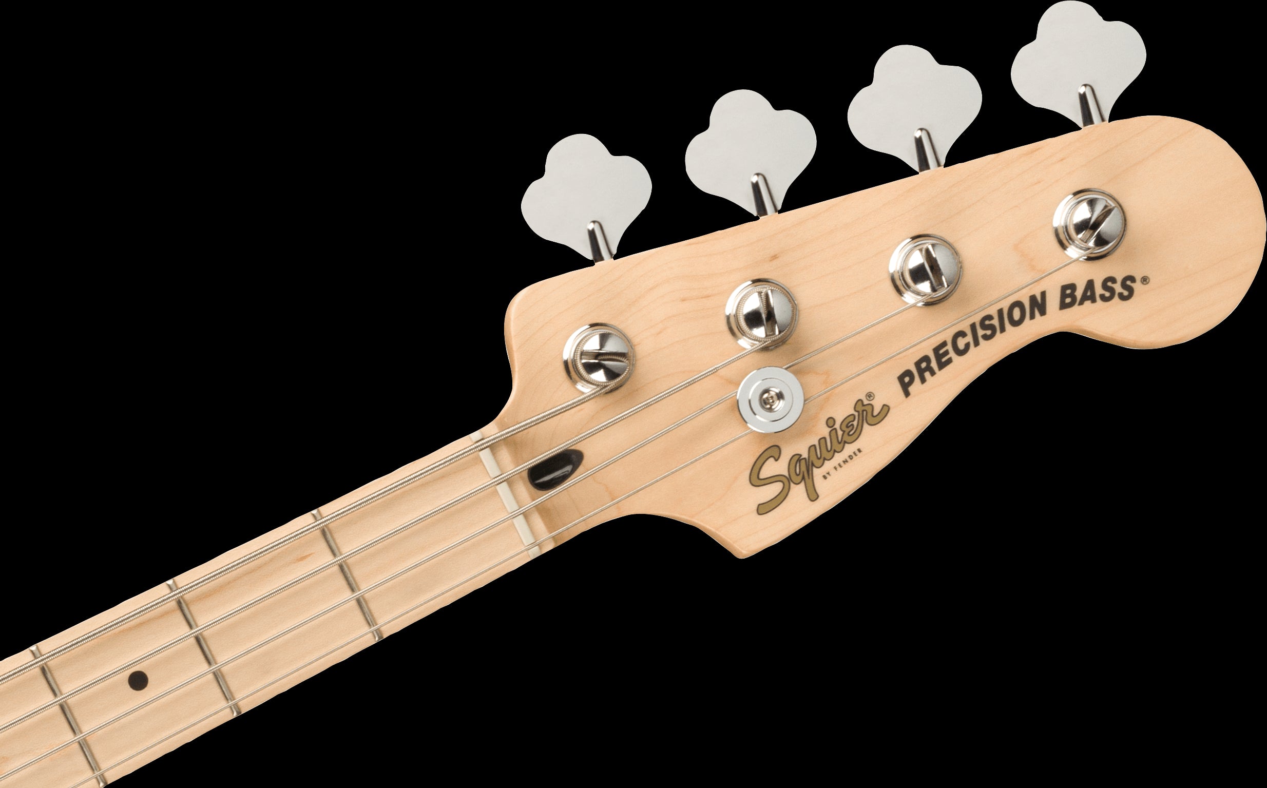 Squier Affinity Series Precision Bass PJ, Maple Fingerboard, Black Pickguard, Black