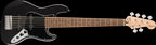 Squier Affinity Jazz Bass VI w/Laurel Fretboard - Black Metallic