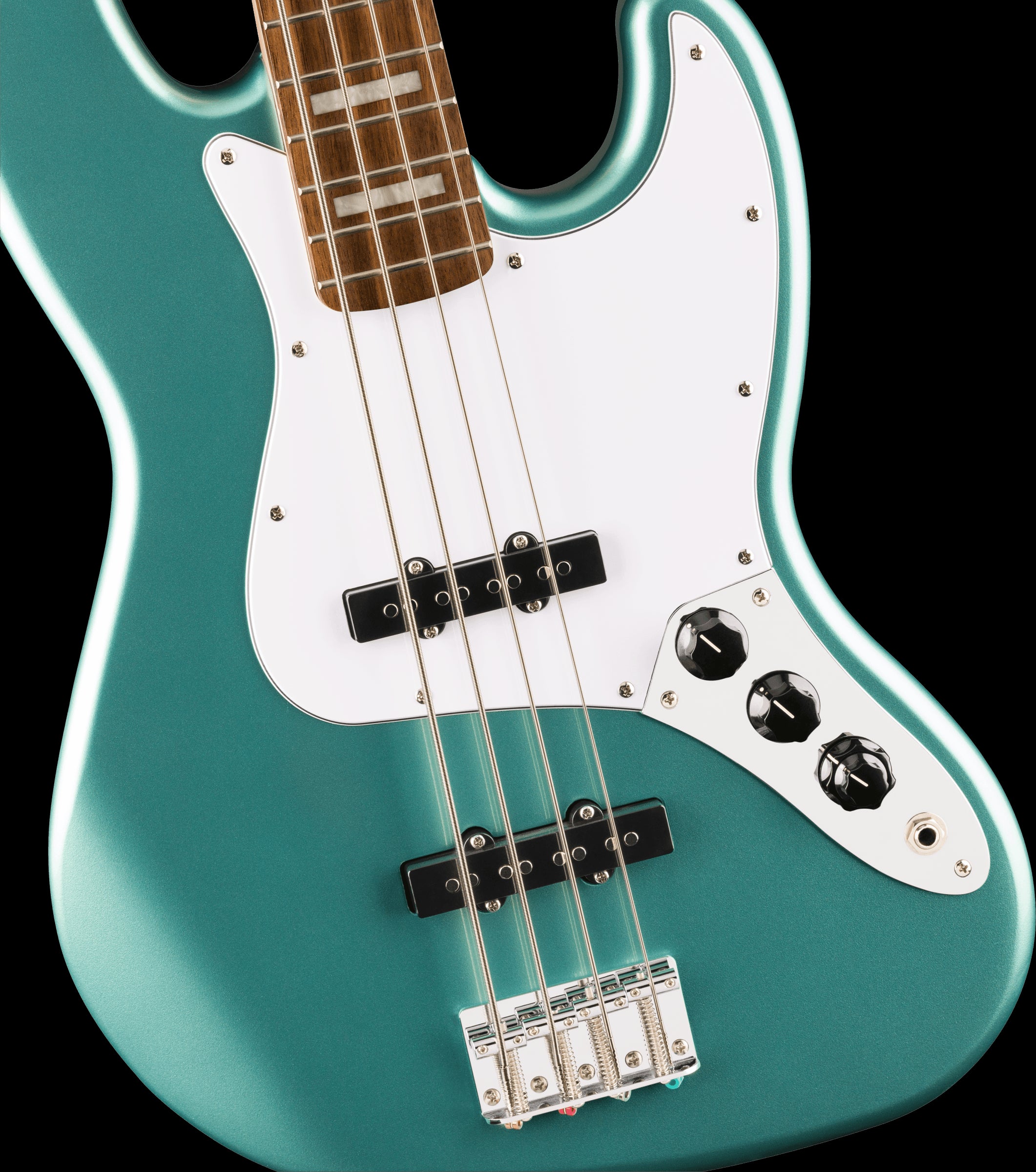 Squier Affinity Active Jazz Bass w/Laurel Fretboard - Mystic Sea Foam Green