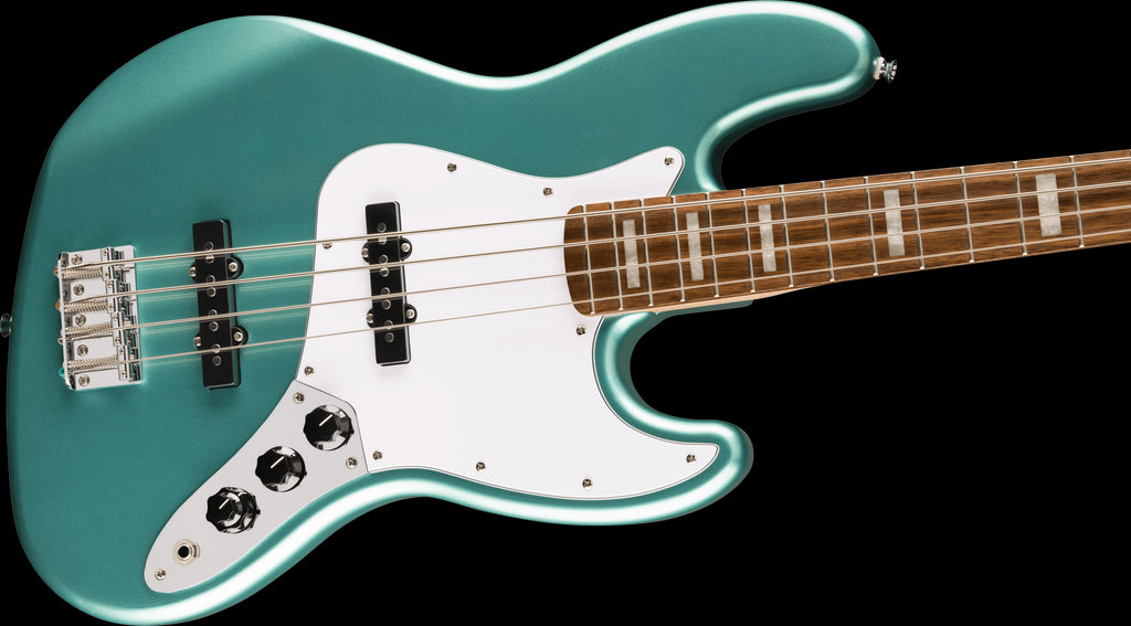 Squier Affinity Active Jazz Bass w/Laurel Fretboard - Mystic Sea Foam Green