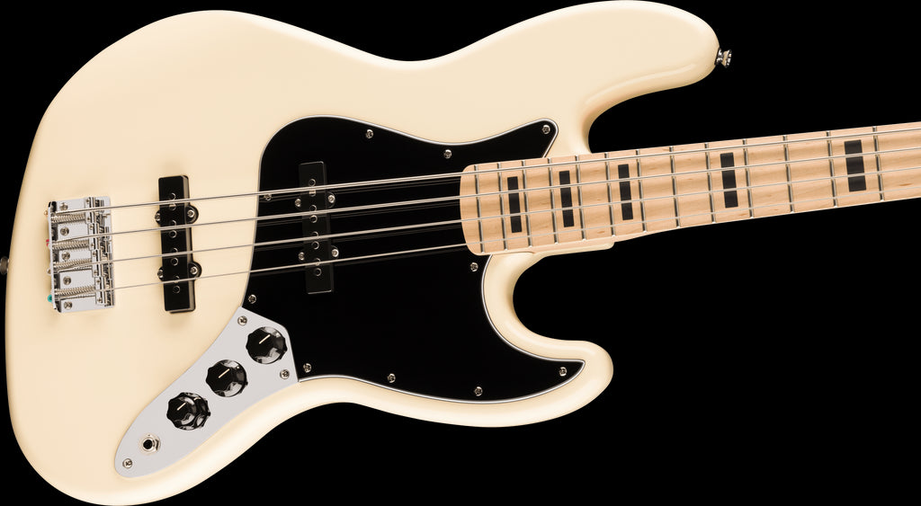 Squier Affinity Active Jazz Bass w/Maple Fretboard - Olympic White