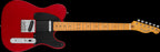 Squier 40th Anniversary Telecaster Vintage Electric Guitar Maple Fingerboard Satin Dakota Red
