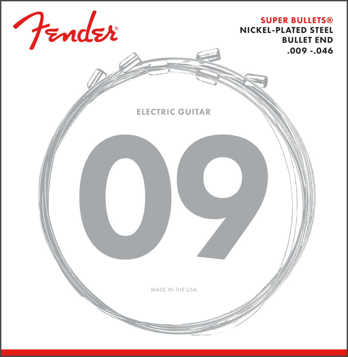 Fender Super Bullet Strings Nickel Steel 3250LR .009 .046 (6)