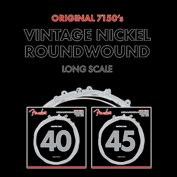 Fender Original 7150 Bass Strings Pure Long Scale 7150ML 0.045 0.1 -4