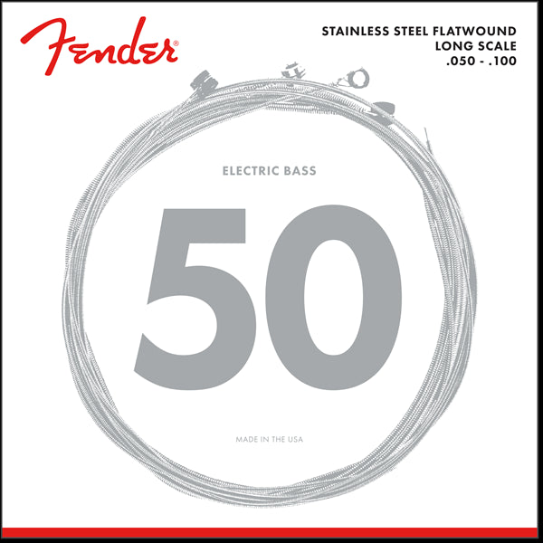 Fender Stainless 9050's Bass Strings Stainless Steel 9050ML 0.1 -4