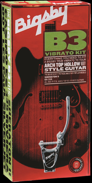 Bigsby B3 Vibrato Kit - Chrome