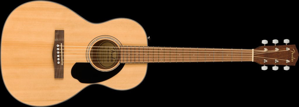 Fender CP-60S Parlor Acoustic Guitar with Walnut Fingerboard in Natural
