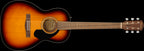 Fender CP-60S Parlor Acoustic Guitar with Walnut Fingerboard in Sunburst