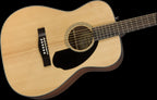 Fender CC-60S Concert Acoustic Guitar with Walnut Fingerboard in Natural