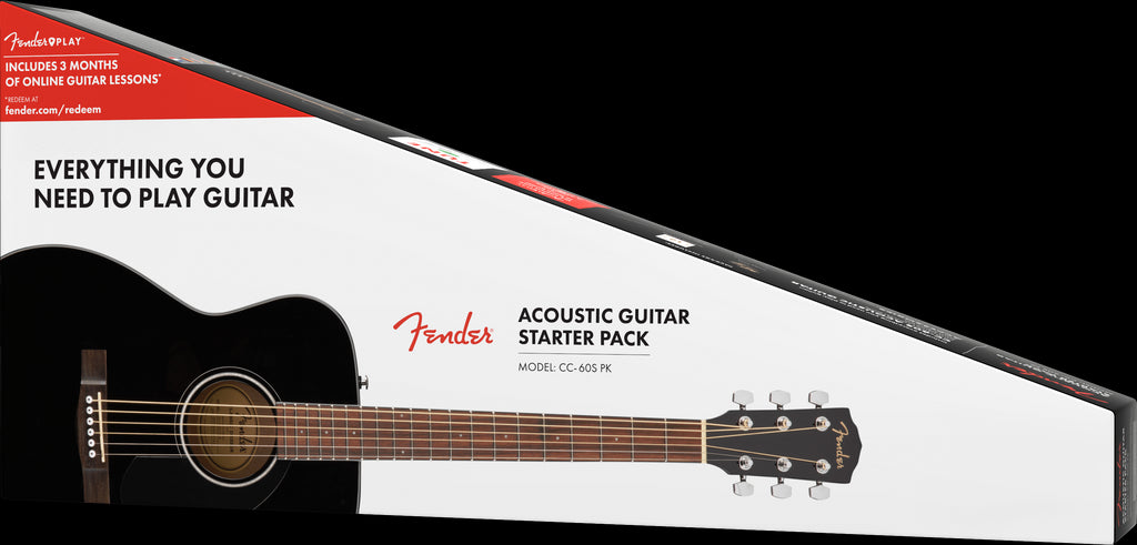 Fender CC-60S Concert Pack - Black