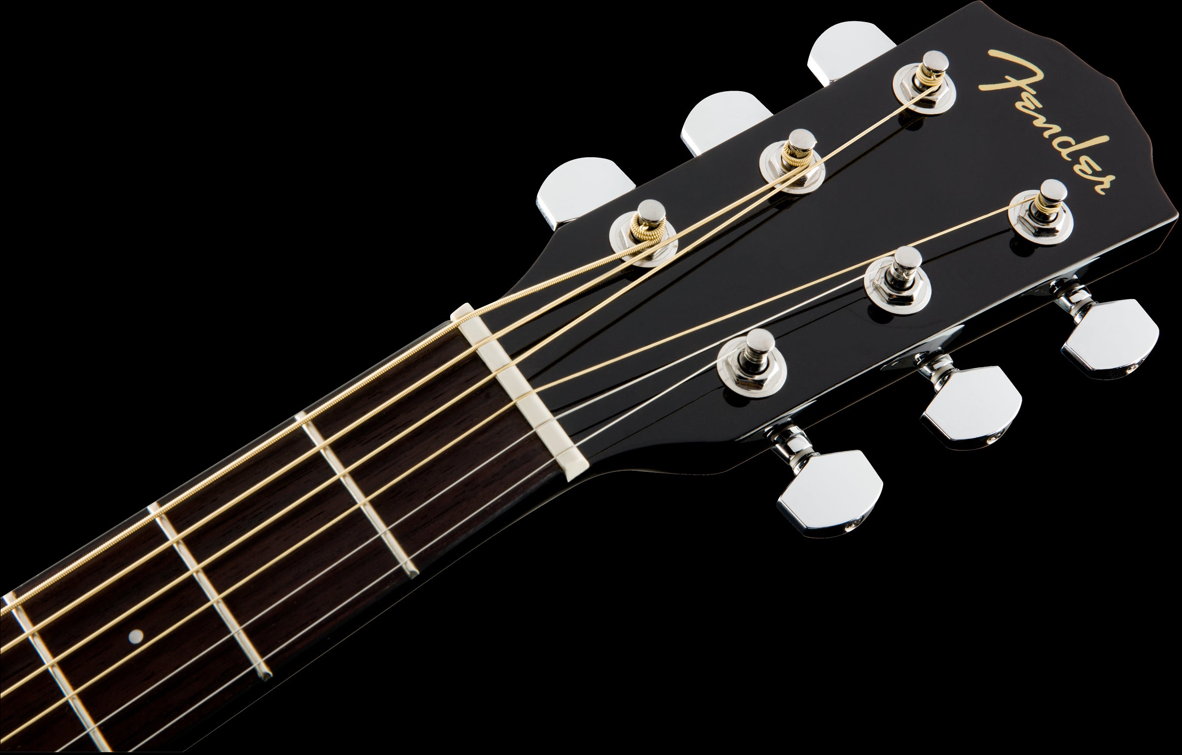 Fender CC-60SCE Concert - WN - Black