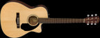 Fender CC-60SCE Concert Acoustic Guitar - WN - Natural