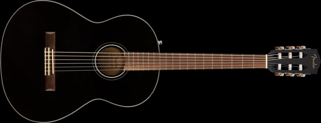 Fender CN 60S Nylon Walnut Fretboard - Black