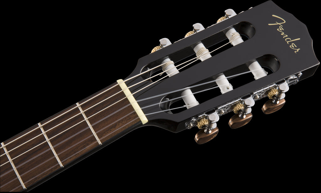 Fender CN 60S Nylon Walnut Fretboard - Black