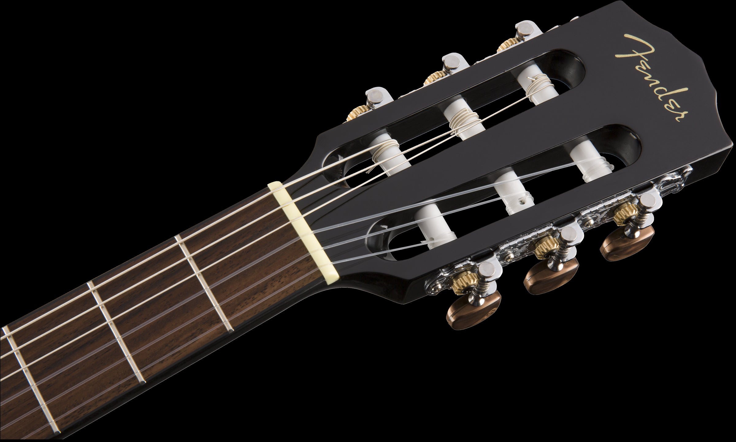 Fender CN 60S Nylon Walnut Fretboard - Black