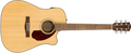 Fender CD 140SCE Dreadnought Walnut FB Natural w/case