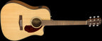Fender CD-140SCE Dreadnought Acoustic Electric Guitar with Walnut Fingerboard & Case