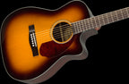 Fender CC140SCE Concert Acoustic Guitar with Hardcase in Sunburst