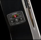 Fender CN 140SCE Nylon Thinline Walnut Fretboard - Black w/case