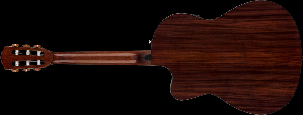 Fender CN 140SCE Nylon Thinline Walnut Fretboard - Natural w/Case