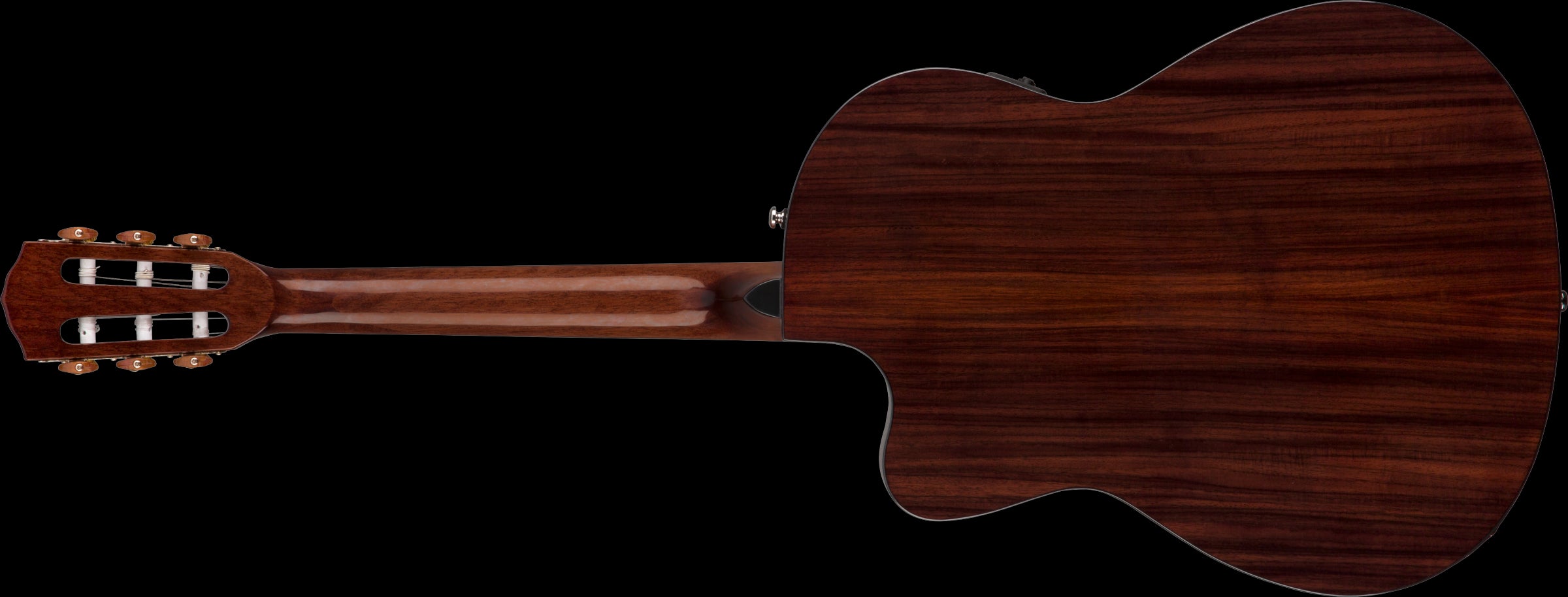 Fender CN 140SCE Nylon Thinline Walnut Fretboard - Natural w/Case