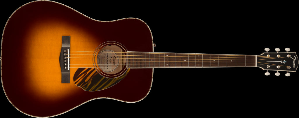 Fender PD 220E Dreadnought Ovangkol FB 3 Col Vint Burst