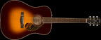 Fender PD 220E Dreadnought Ovangkol FB 3 Col Vint Burst