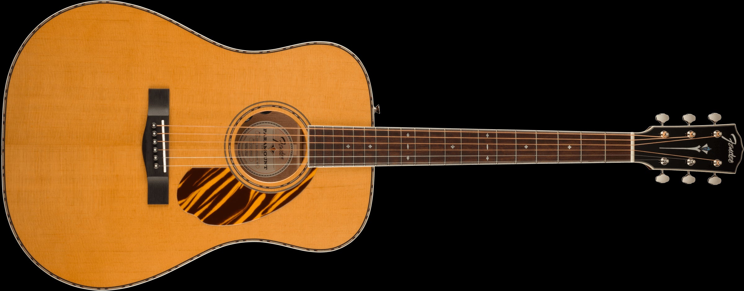 Fender PD 220E Dreadnought Ovangkol FB Natural