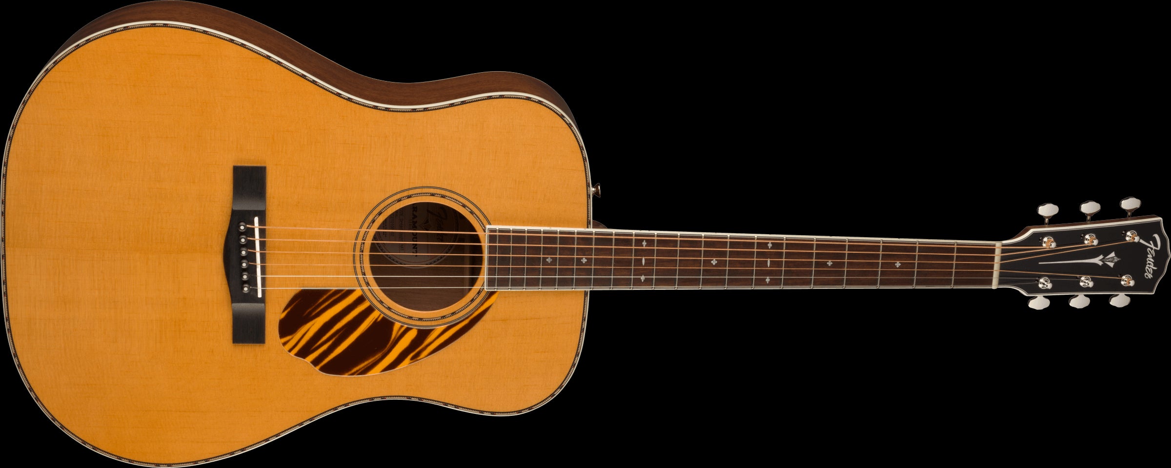 Fender PD 220E Dreadnought Ovangkol FB Natural